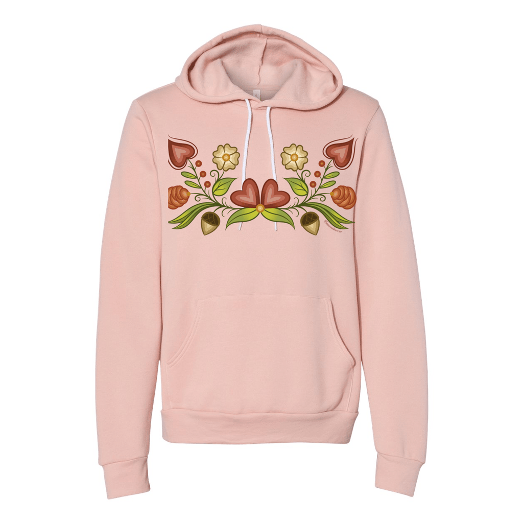 Autumn Floral Pullover Hoodie - Bizaanide'ewin