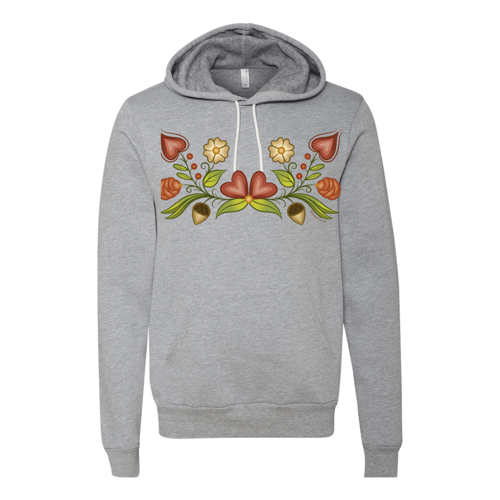 Autumn Floral Pullover Hoodie - Bizaanide'ewin