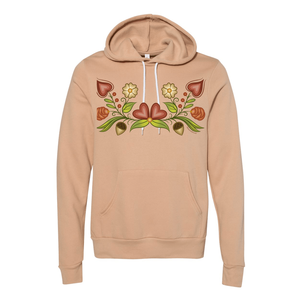 Autumn Floral Pullover Hoodie - Bizaanide'ewin