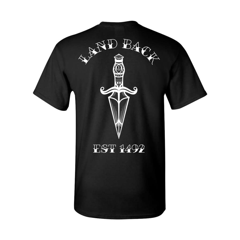 Land Back Dagger Tee - Bizaanide'ewin