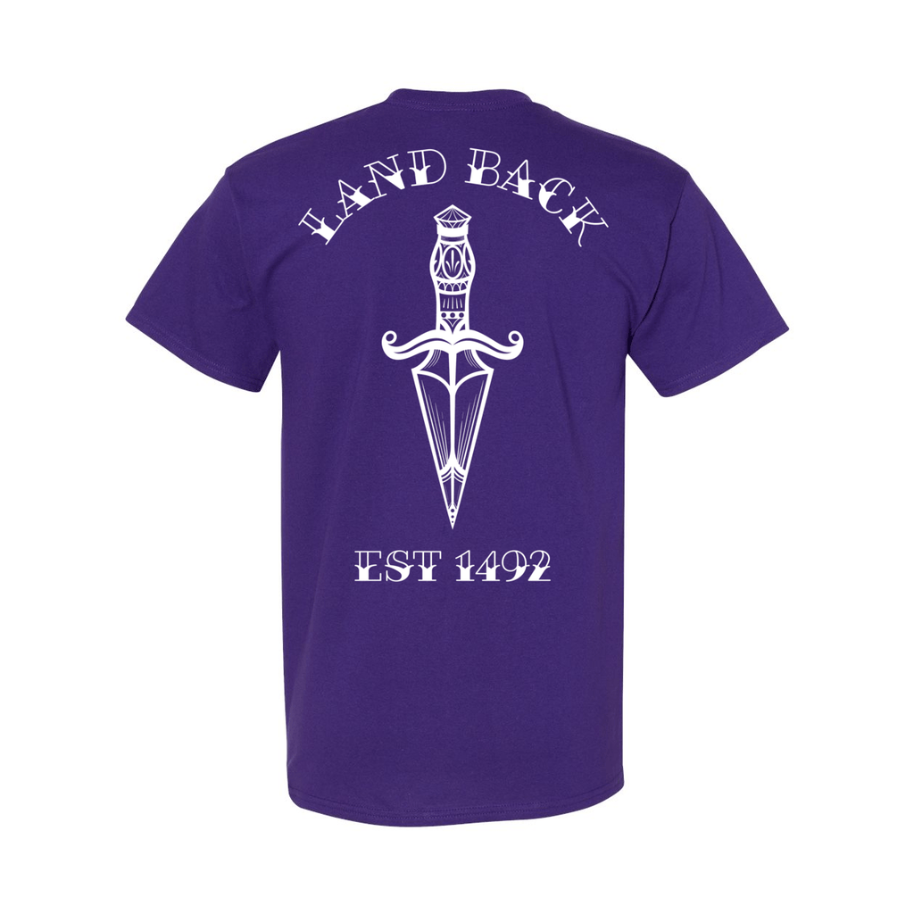 Land Back Dagger Tee - Bizaanide'ewin