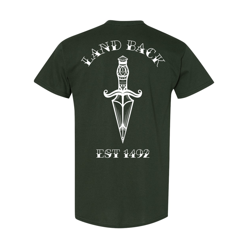 Land Back Dagger Tee - Bizaanide'ewin