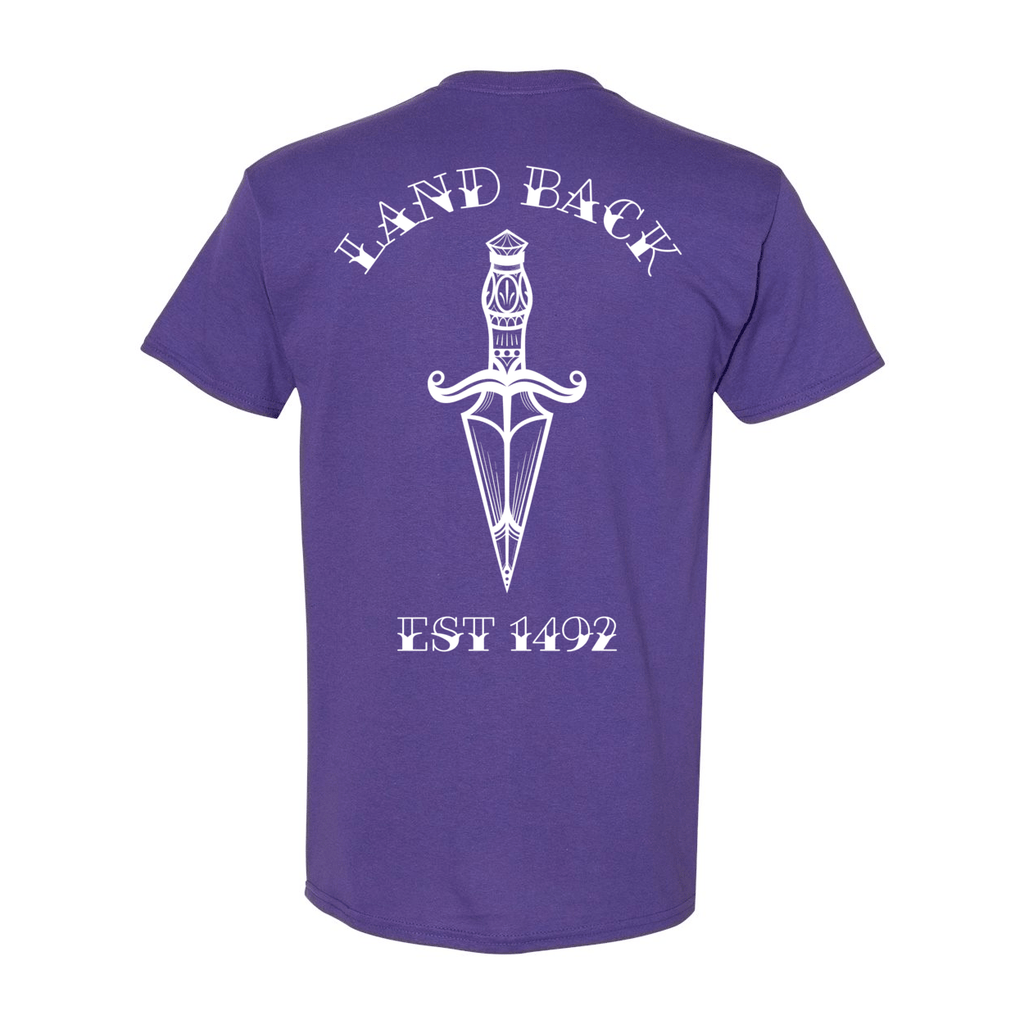 Land Back Dagger Tee - Bizaanide'ewin