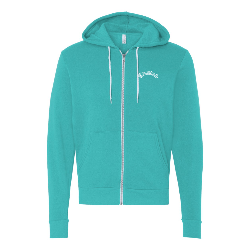 Ojibwe Floral 2020 Zip - Up Hoodie - Bizaanide'ewin