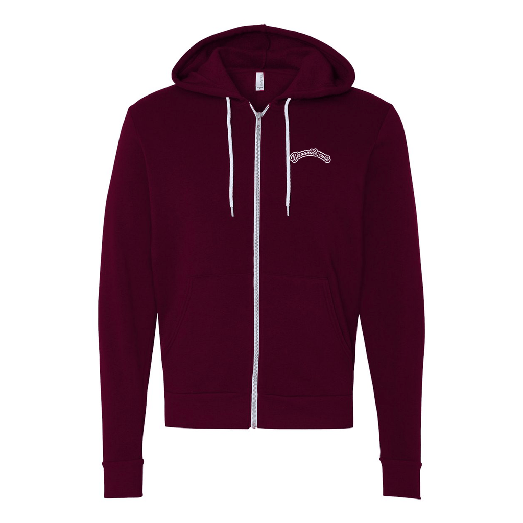 Ojibwe Floral 2020 Zip - Up Hoodie - Bizaanide'ewin