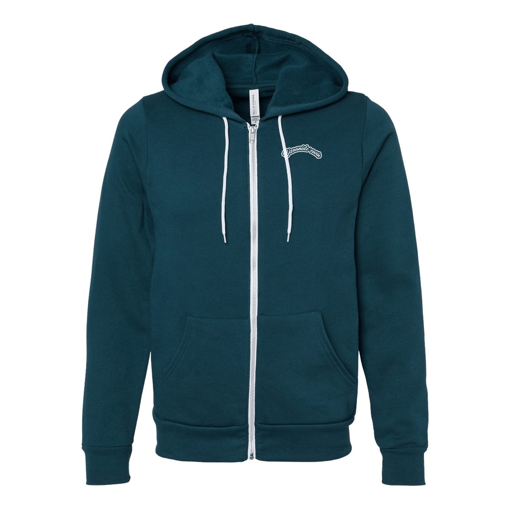 Ojibwe Floral 2020 Zip - Up Hoodie - Bizaanide'ewin