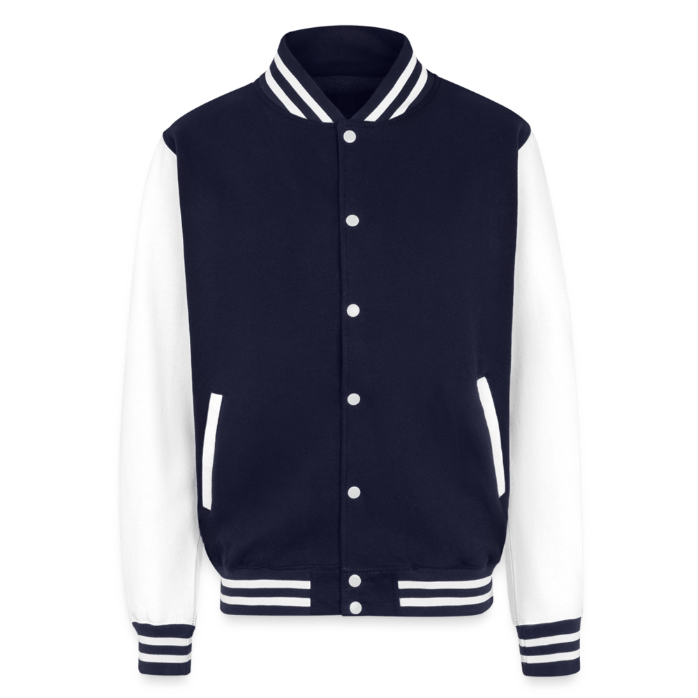 Ojibwe Floral Letterman Jacket - Bizaanide'ewin