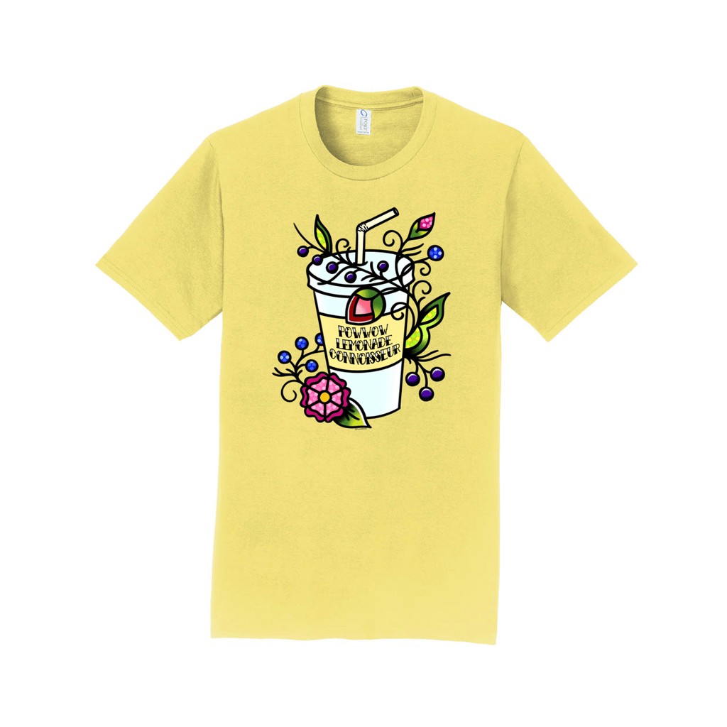 Powwow Lemonade Connoisseur Adult Tee - Bizaanide'ewin