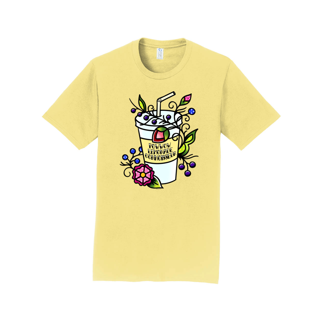 Powwow Lemonade Connoisseur Adult Tee - Bizaanide'ewin