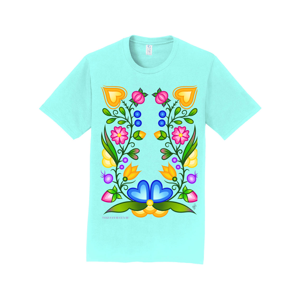 Water Flower Adult Tee - Bizaanide'ewin