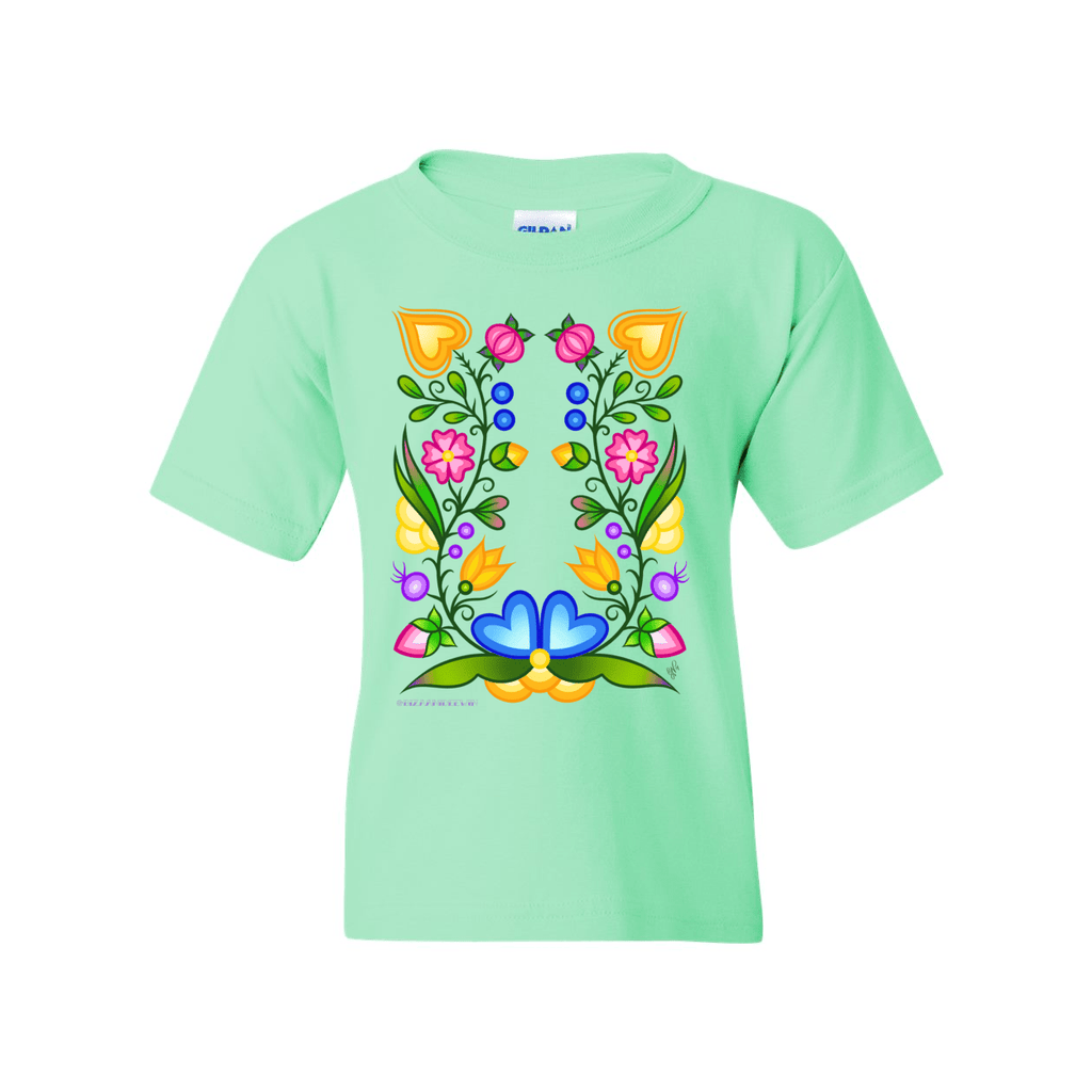 Water Flower Kid Tee - Bizaanide'ewin