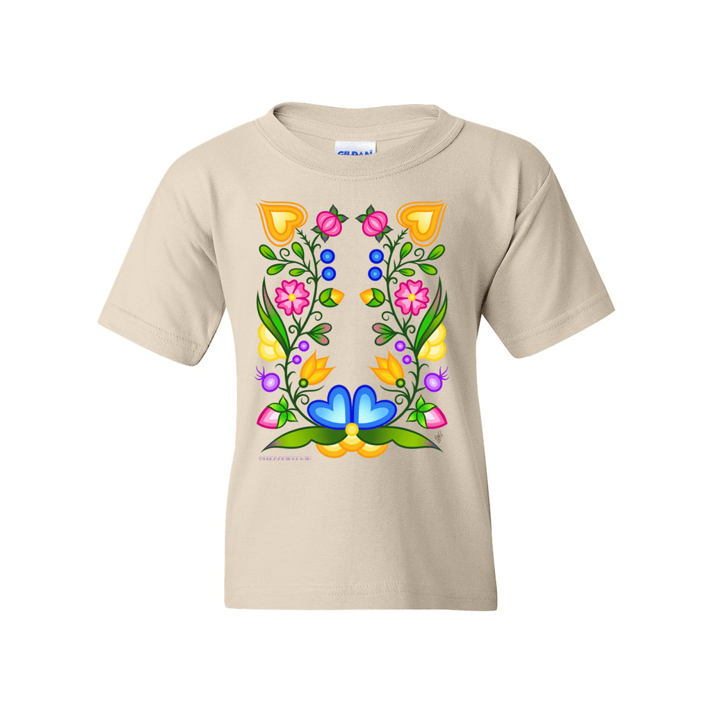 Water Flower Kid Tee - Bizaanide'ewin