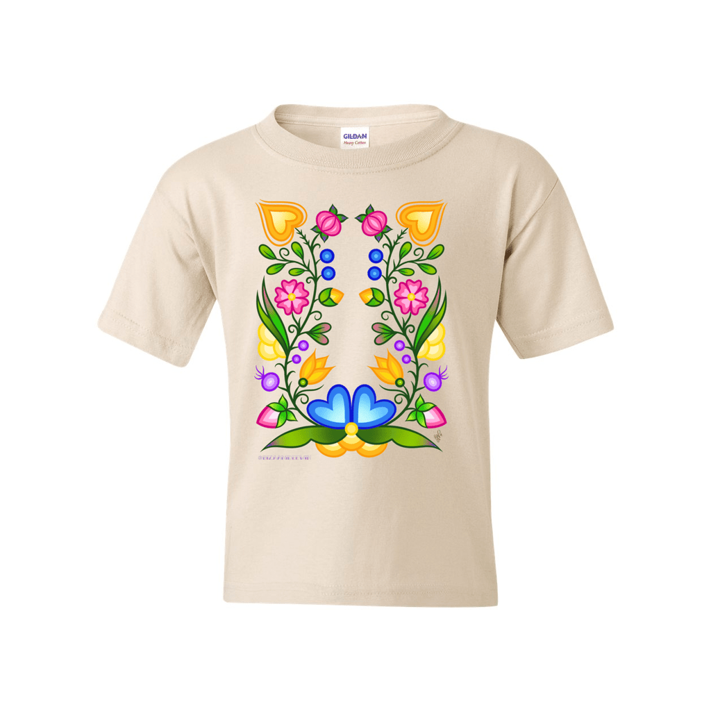 Water Flower Kid Tee - Bizaanide'ewin