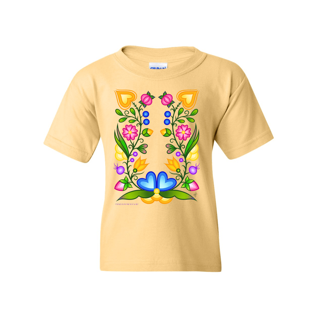 Water Flower Kid Tee - Bizaanide'ewin