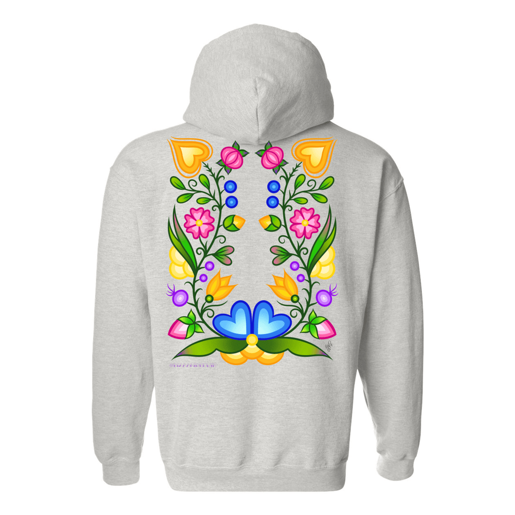 Water Flower Pullover Hoodie - Bizaanide'ewin