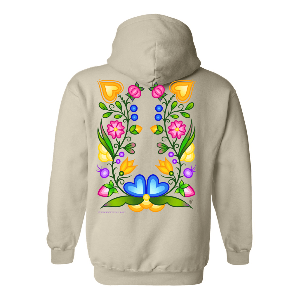 Water Flower Pullover Hoodie - Bizaanide'ewin