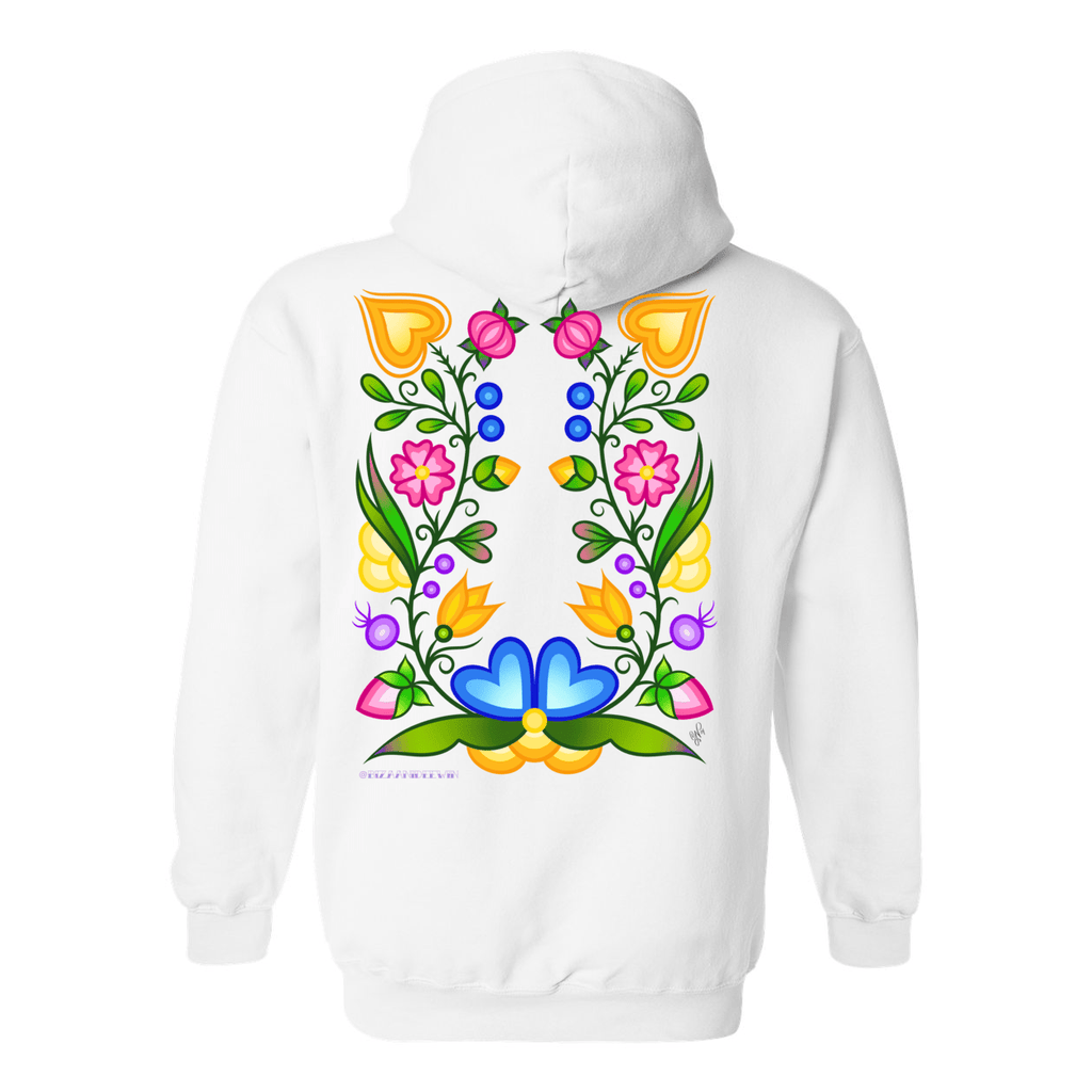 Water Flower Pullover Hoodie - Bizaanide'ewin