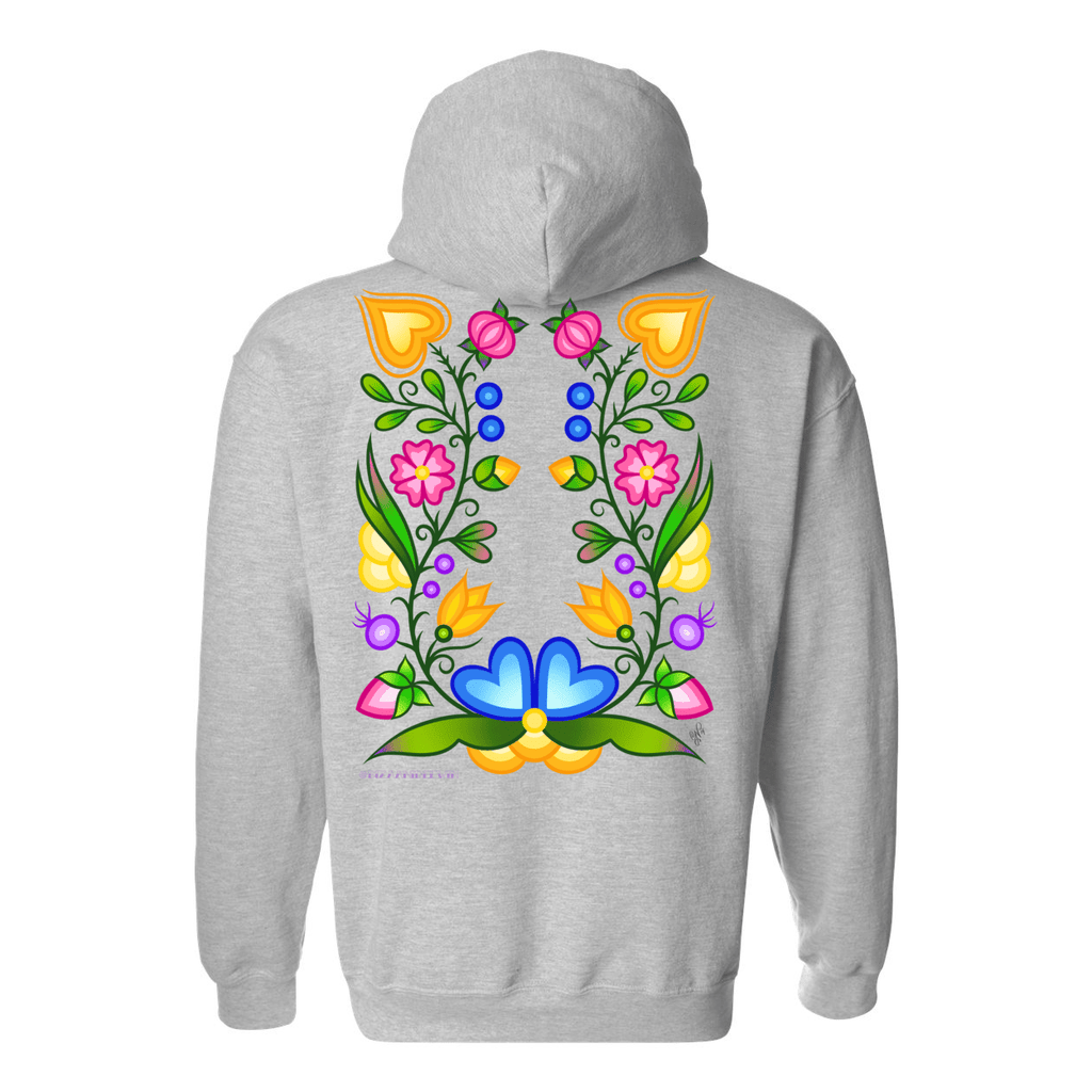 Water Flower Pullover Hoodie - Bizaanide'ewin